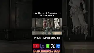 Martial Art influences in Tekken Part 7           