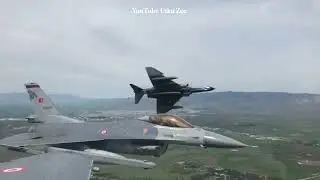 F-16 Falcon and Father F-4 Phantom #f16falcon #f4phantom