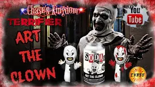 Art the clown Terrifier Funko sodas from Hot topic's Scare Fair #terrifier #arttheclown #horror