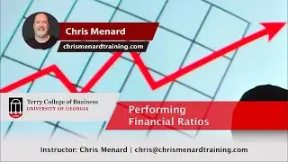 Performing Financial Ratios in Excel | Webinar by Chris Menard