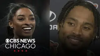 Chicago Bears S Jonathan Owens to support wife, Simone Biles, at Paris Olympics