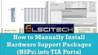 How to Manually Install Hardware Support Packages (HSPs) into TIA Portal