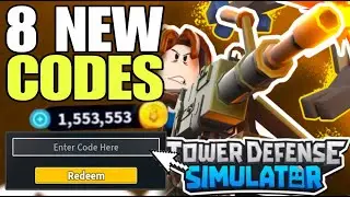 *NEW UPDATE* ROBLOX TOWER DEFENSE SIMULATOR CODES 2024 | TOWER DEFENSE SIMULATOR CODE