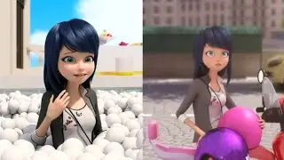 marinette with her hair down (updated)