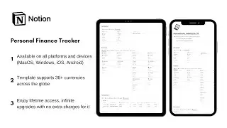 Notion Personal Finance Tracker Walkthrough