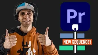 How to create a sequence in Adobe Premiere Pro | Tutorial for beginners