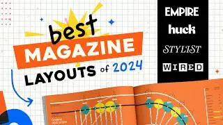 2024’s Best Magazine Layouts – Level Up Your Graphic Design Skills #yesimadesigner