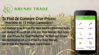 Krishi Trade - Crop Mandi Live Price & Forecast