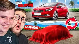 МОЯ ПЕРВАЯ МАШИНА ЗА 1.000.000$ ! ПУТЬ БОМЖА