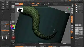 Zbrush IMM Scale curve brush ( Quick Tutorial )