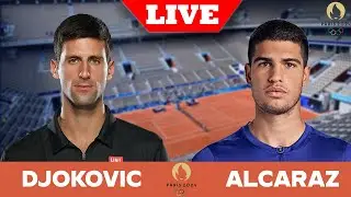 Novak Djokovic vs Carlos Alcaraz LIVE - OLYMPICS GAMES PARIS FINALS 2024