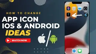 How to Change App Icon In flutter || Android & Ios