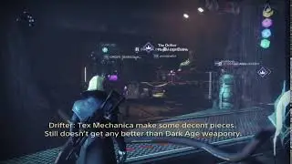 Idle Dialogue, The Tower | Drifter: Tex Mechanica Makes Some Decent Pieces | Forsaken