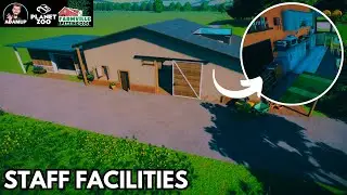 Building and Hiding Facilities in Planet Zoo | Farmville Petting Zoo P4 |