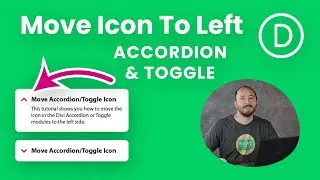 How To Move The Divi Toggle And Accordion Icon To The Left