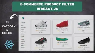 E-commerce Product Filtering with React JS ||Filtering System with React