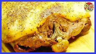 Oven Baked Lamb Saddle