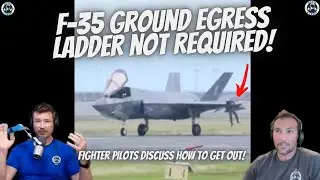 F-35 Emergency Egress - Getting Out On The Ground