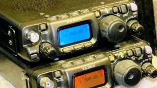 Yaesu FT-818 Что нового? Сравнение с FT-817 осмотр вскрытие.