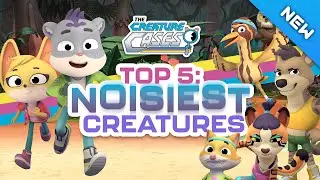 @CreatureCases - 🦉 Top 5: Noisiest Animals 🗒️ | Creature Features | Full Episodes