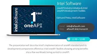 Intel - oneAPI Industry Initiative & Intel oneAPI Development Toolkits