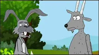 Анекдот | Как у зайца водительские права отобрали – лесные гайцы|funny animal comedy russian cartoon