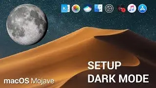 How to switch to and customize dark mode in macOS Mojave