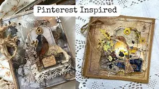 Pinterest Inspired– How To Make It Your Own! Creating a Mixed Media Bird Card