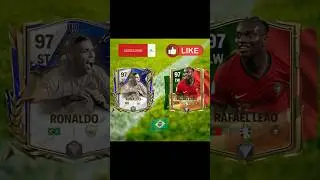 Ronaldo 🇧🇷 vs Rafael Leao 🇵🇹 #fifa24 #fifa #fifarenderz #fcmobile #fifamobile