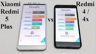 Xiaomi Redmi 5 Plus / Redmi Note 5 vs Redmi 4 / 4X - BENCHMARK COMPARISON