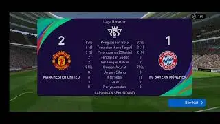 MATCHDAY : MANCHESTER UNITED VS BAYERN MUNCHEN - PES MOBILE 2021