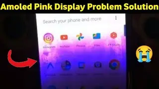 AMOLED Display Problem | Pink Shade Display Problem | Mobile Display Colour Problem | Pink Screen