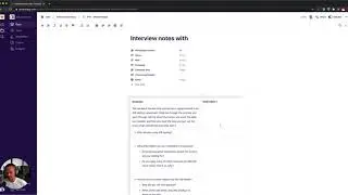 How to take structured notes with multiple note takers in Dovetail using tables
