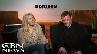 Sienna Miller and Sam Worthington Talk Faith in ‘Horizon’ Saga