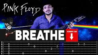 【PINK FLOYD】[ Breathe ] cover by Masuka | LESSON | GUITAR TAB