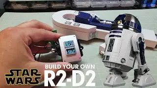 Build Your Own R2-D2 - Pack 6 - Stages 19-22 - Leg Details and Logic Display