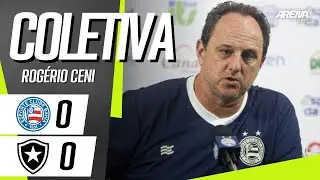 COLETIVA ROGÉRIO CENI | AO VIVO | Bahia x Botafogo - Brasileirão 2024