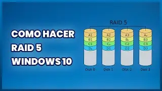 Como hacer un RAID5 en Windows 10 | DIEGO LITTLELION