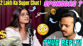 Payal Gaming Reveal Super Chat Income 🤑 Thug On GodL SPONSORS , TX, S8ul