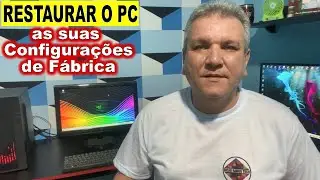 2 Formas de Restaurar o PC Windows 7 as suas Configurações de Fábrica