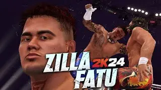 WWE 2K24 ZILLA FATU w/Call Name | New WWE 2K24 Mods