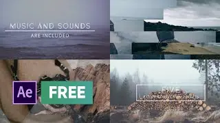 FREE After Effects Template - Minimal Slideshow