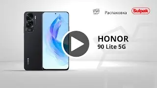 Смартфон Honor 90 Lite 5G 8/256GB Midnight Black распаковка