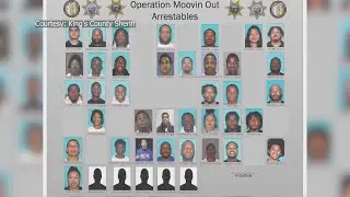 'Operation Moovin Out': 62 arrested throughout valley