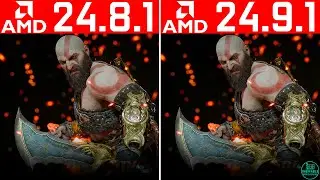 AMD Driver Update 24.9.1 vs 24.8.1 Driver Comparison (RX 6600)