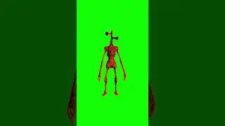 Siren Head Idle Green Screen 