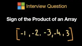 Sign of the Product of an Array - Leetcode 1822 - Python