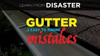 Three Lessons Learned During First-Time Gutter Installation to Harvest Rain Water 💦