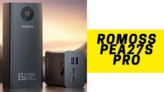 Огляд ROMOSS PEA27S Pro - Потужний Power Bank на 65 Вт та ємкістю 27000 мАг 🔥🔥🔥