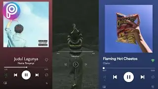 Tutorial membuat album cover lagu mp3 menggunakan foto sendiri | PicsArt editing